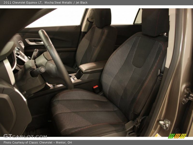 Mocha Steel Metallic / Jet Black 2011 Chevrolet Equinox LT