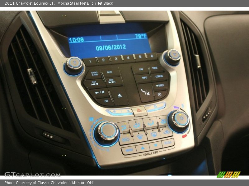 Mocha Steel Metallic / Jet Black 2011 Chevrolet Equinox LT