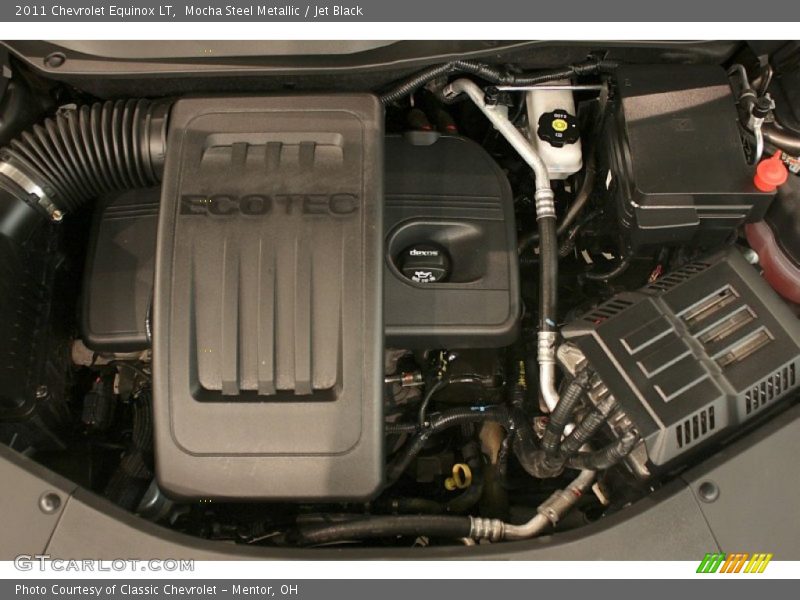 Mocha Steel Metallic / Jet Black 2011 Chevrolet Equinox LT