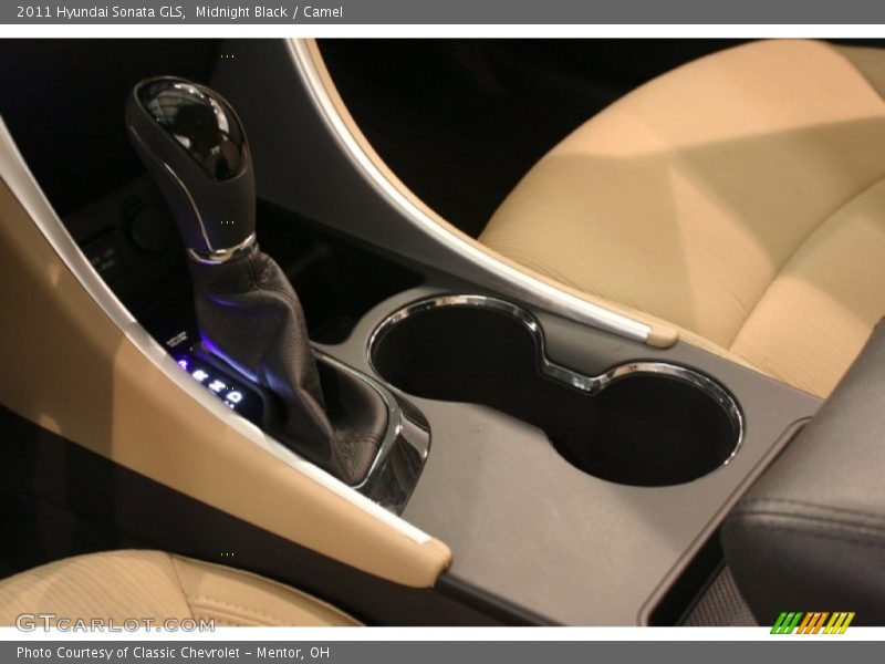 Midnight Black / Camel 2011 Hyundai Sonata GLS