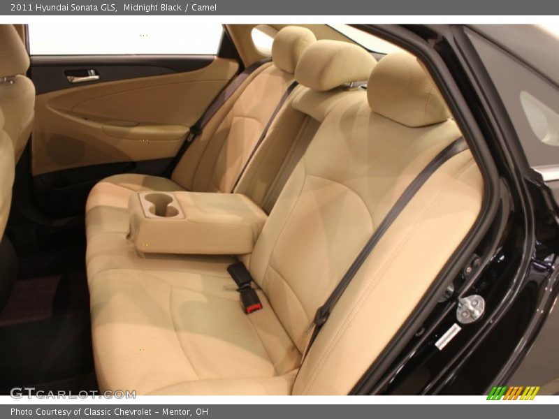 Midnight Black / Camel 2011 Hyundai Sonata GLS