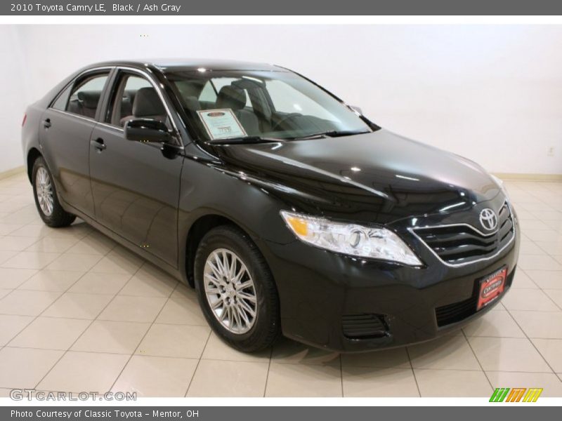 Black / Ash Gray 2010 Toyota Camry LE