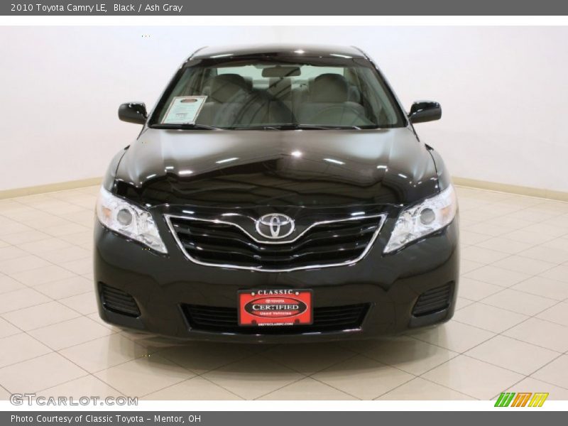 Black / Ash Gray 2010 Toyota Camry LE