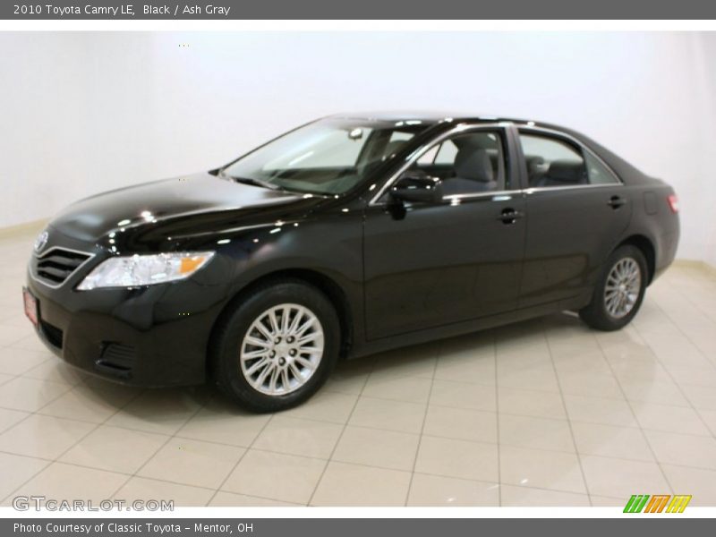 Black / Ash Gray 2010 Toyota Camry LE