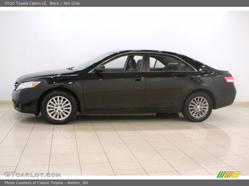 Black / Ash Gray 2010 Toyota Camry LE