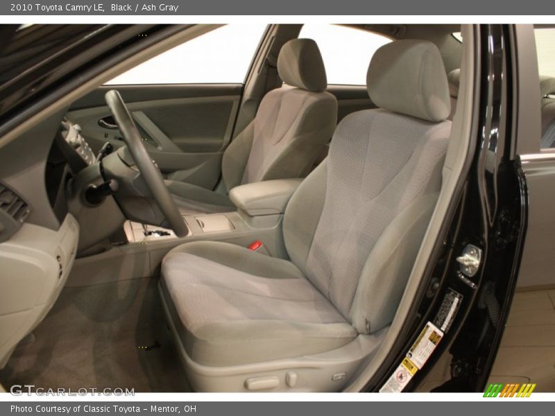 Black / Ash Gray 2010 Toyota Camry LE