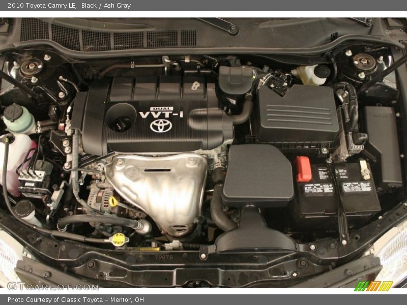 Black / Ash Gray 2010 Toyota Camry LE