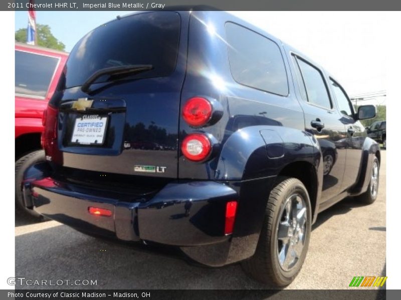 Imperial Blue Metallic / Gray 2011 Chevrolet HHR LT
