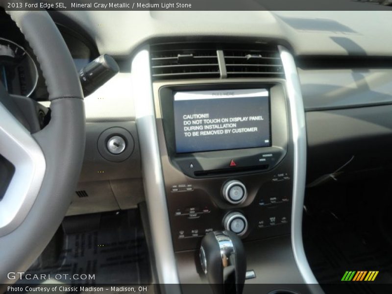 Mineral Gray Metallic / Medium Light Stone 2013 Ford Edge SEL