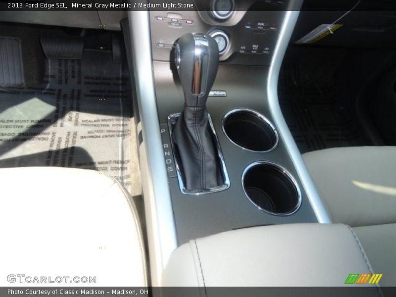 Mineral Gray Metallic / Medium Light Stone 2013 Ford Edge SEL
