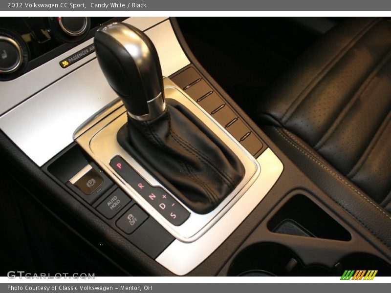 Candy White / Black 2012 Volkswagen CC Sport