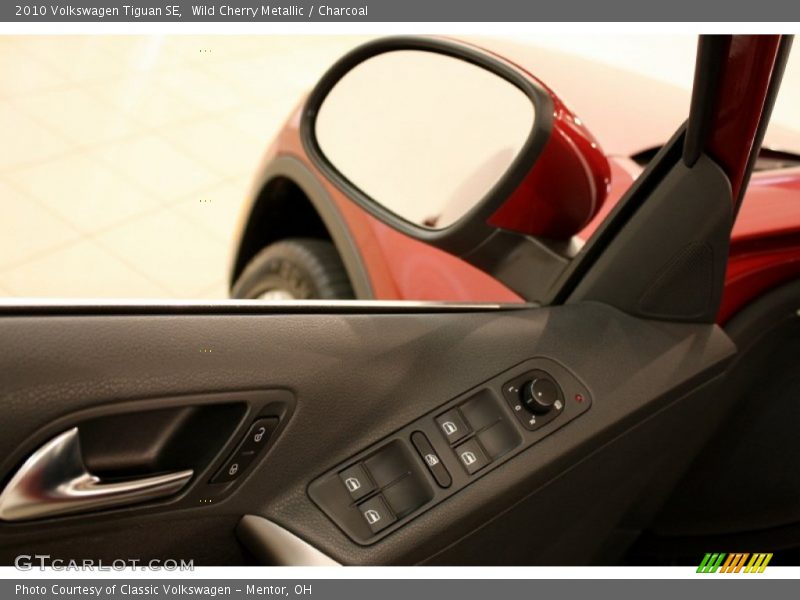 Wild Cherry Metallic / Charcoal 2010 Volkswagen Tiguan SE