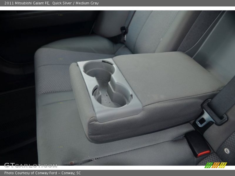 Quick Silver / Medium Gray 2011 Mitsubishi Galant FE