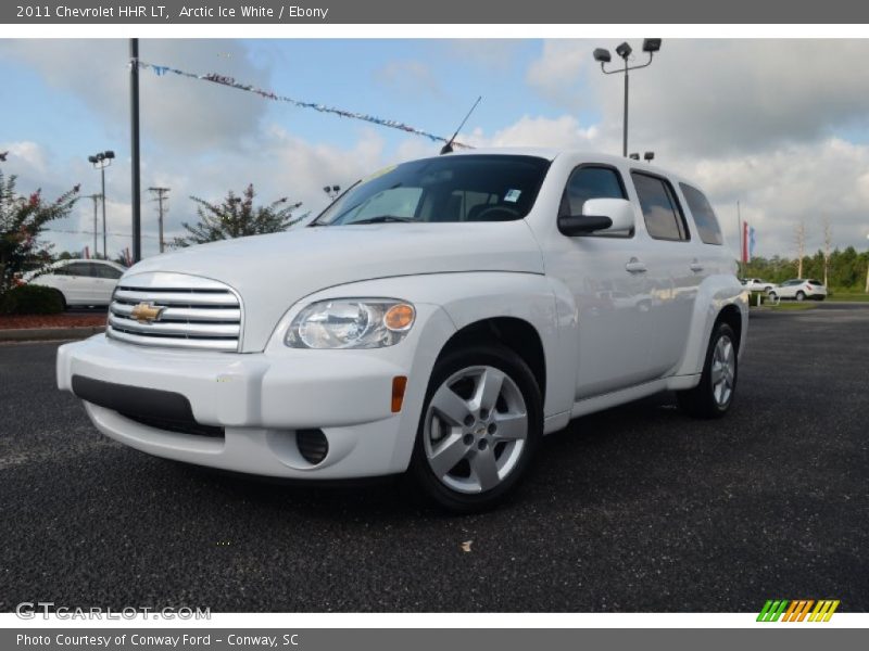 Arctic Ice White / Ebony 2011 Chevrolet HHR LT