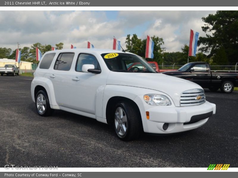 Arctic Ice White / Ebony 2011 Chevrolet HHR LT