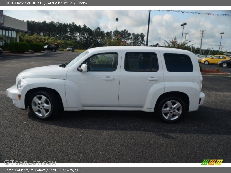 Arctic Ice White / Ebony 2011 Chevrolet HHR LT