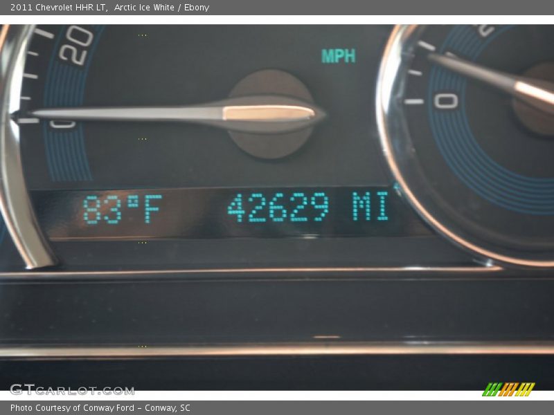 Arctic Ice White / Ebony 2011 Chevrolet HHR LT