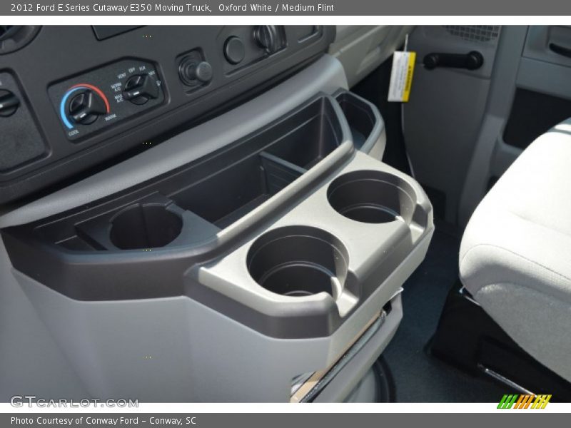 Oxford White / Medium Flint 2012 Ford E Series Cutaway E350 Moving Truck
