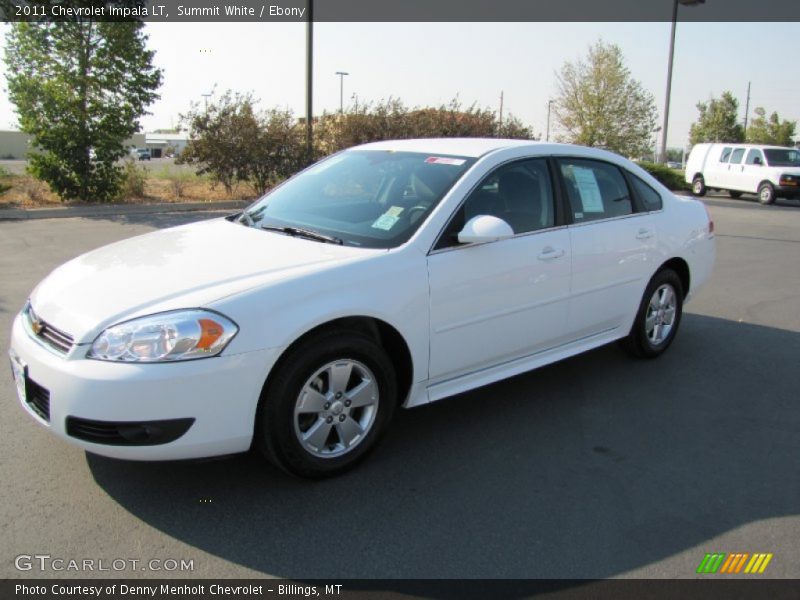 Summit White / Ebony 2011 Chevrolet Impala LT