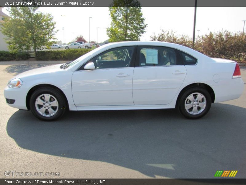 Summit White / Ebony 2011 Chevrolet Impala LT