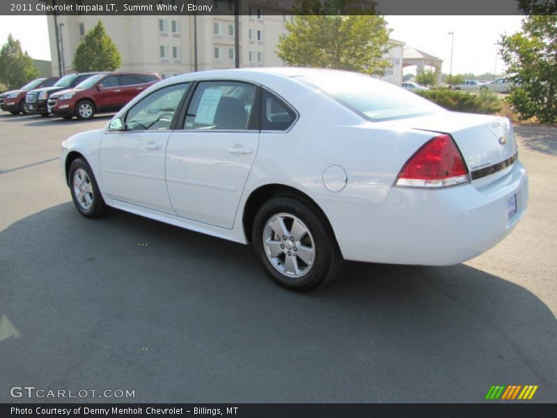 Summit White / Ebony 2011 Chevrolet Impala LT