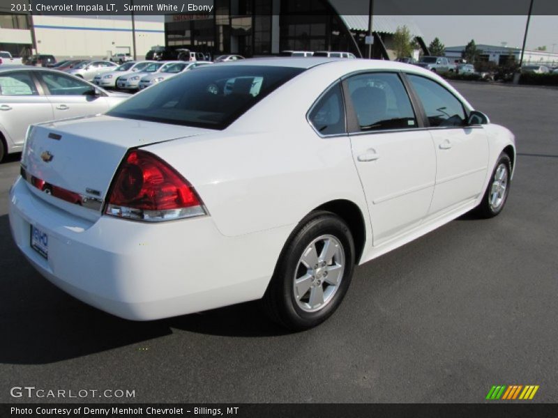 Summit White / Ebony 2011 Chevrolet Impala LT