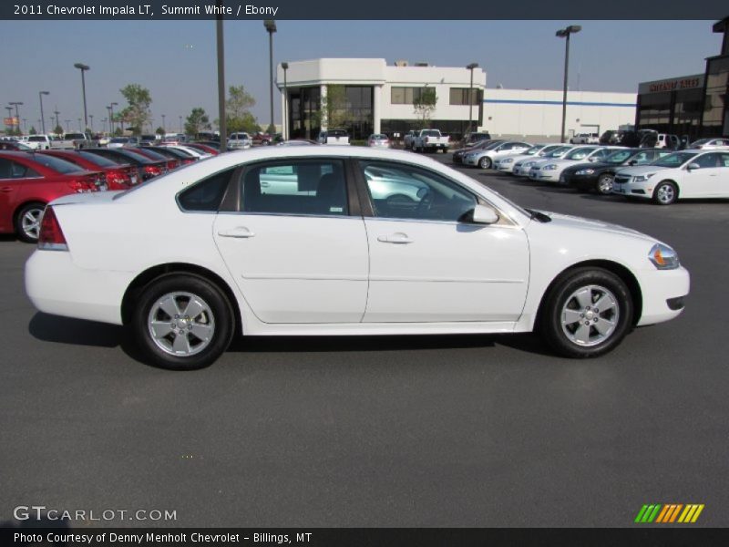 Summit White / Ebony 2011 Chevrolet Impala LT