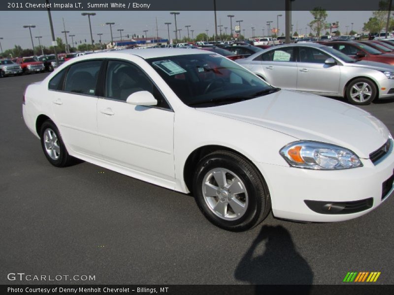 Summit White / Ebony 2011 Chevrolet Impala LT
