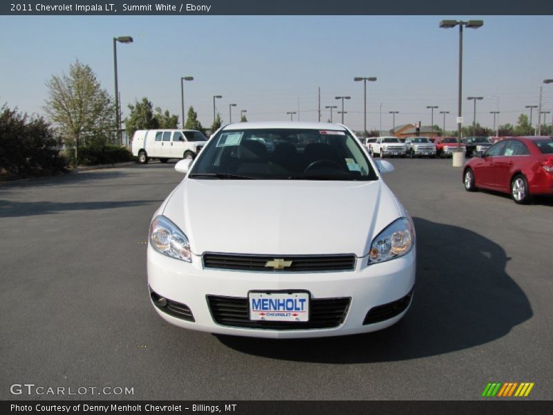 Summit White / Ebony 2011 Chevrolet Impala LT