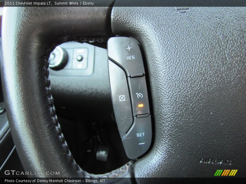 Summit White / Ebony 2011 Chevrolet Impala LT
