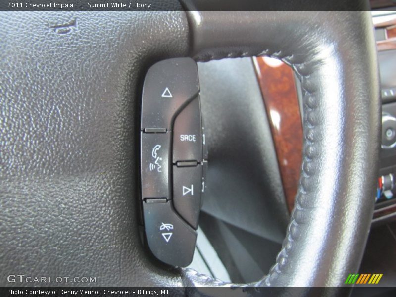 Summit White / Ebony 2011 Chevrolet Impala LT