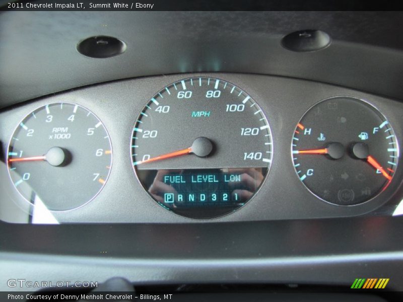 Summit White / Ebony 2011 Chevrolet Impala LT