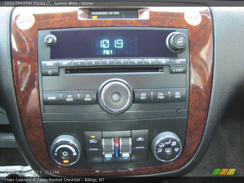 Summit White / Ebony 2011 Chevrolet Impala LT
