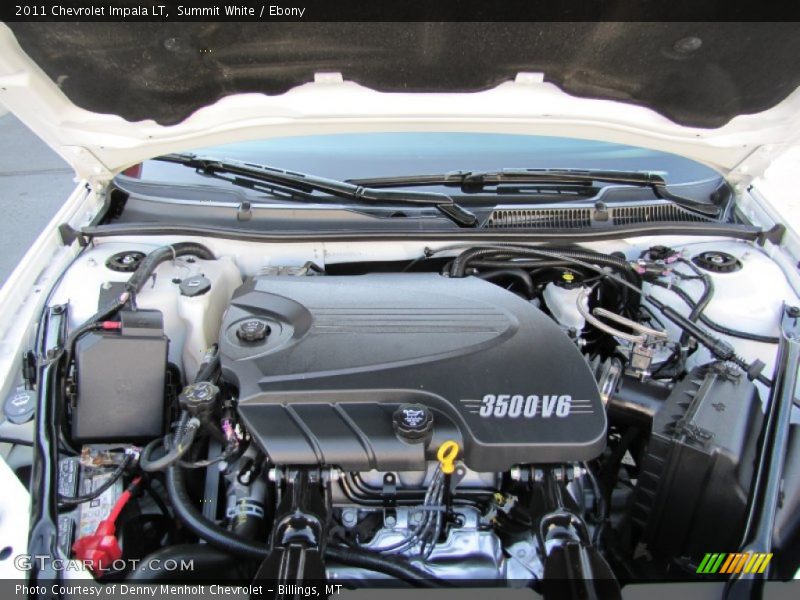 Summit White / Ebony 2011 Chevrolet Impala LT