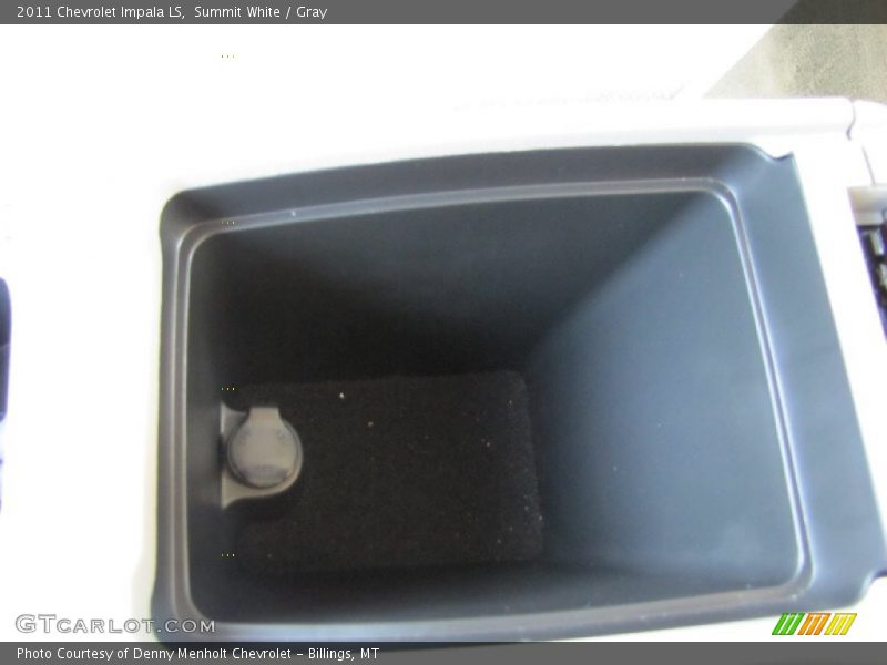 Summit White / Gray 2011 Chevrolet Impala LS