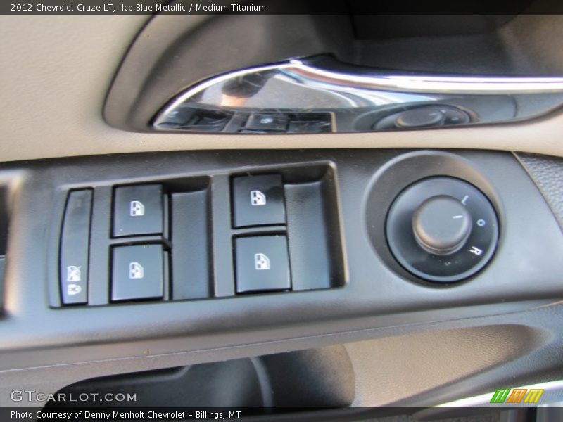 Ice Blue Metallic / Medium Titanium 2012 Chevrolet Cruze LT