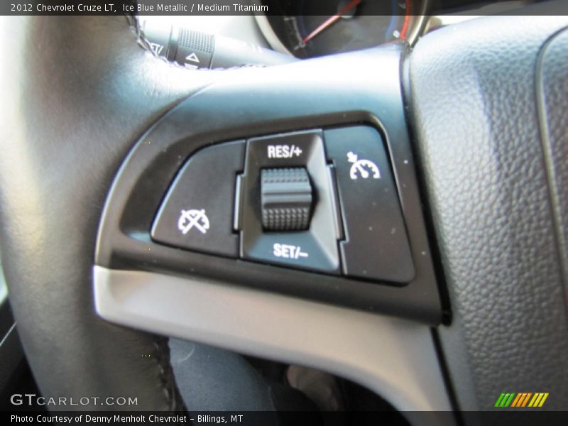 Ice Blue Metallic / Medium Titanium 2012 Chevrolet Cruze LT
