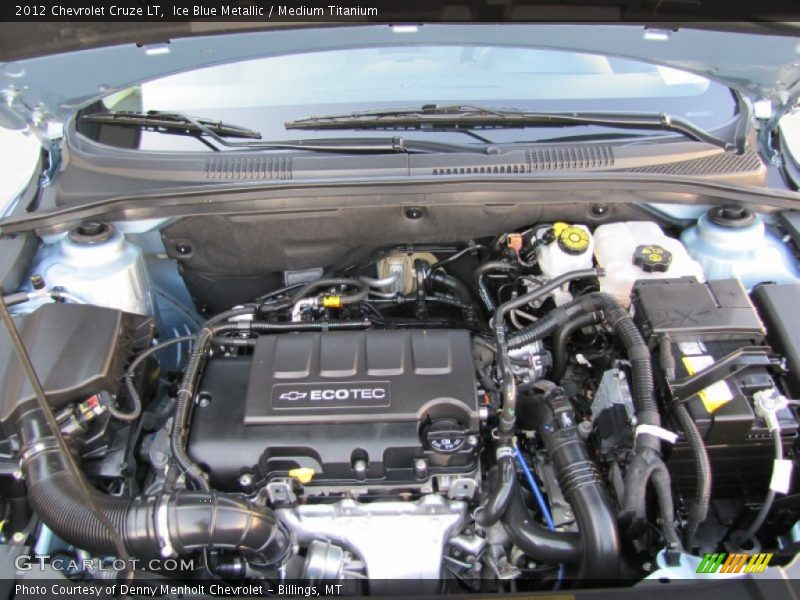 Ice Blue Metallic / Medium Titanium 2012 Chevrolet Cruze LT