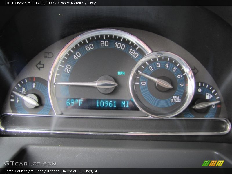 Black Granite Metallic / Gray 2011 Chevrolet HHR LT