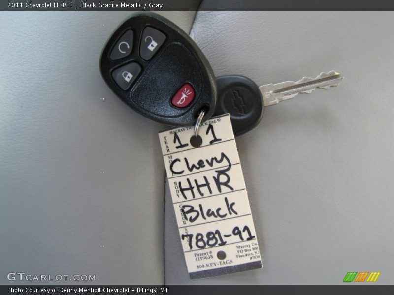 Black Granite Metallic / Gray 2011 Chevrolet HHR LT