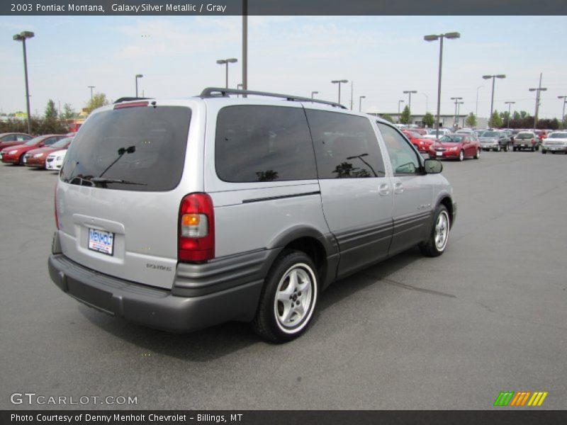 Galaxy Silver Metallic / Gray 2003 Pontiac Montana