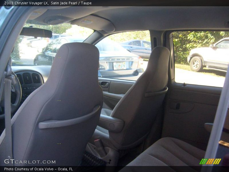 Satin Jade Pearl / Taupe 2003 Chrysler Voyager LX
