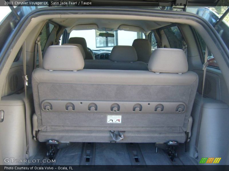 Satin Jade Pearl / Taupe 2003 Chrysler Voyager LX