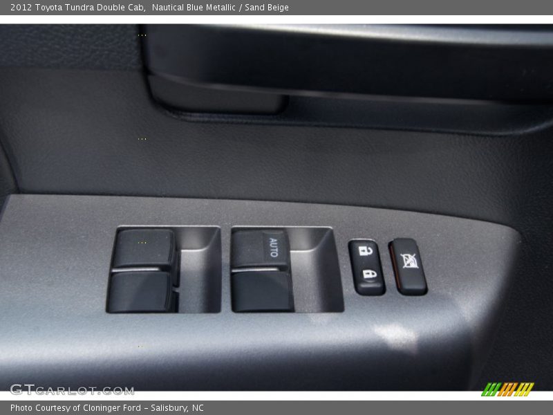 Nautical Blue Metallic / Sand Beige 2012 Toyota Tundra Double Cab