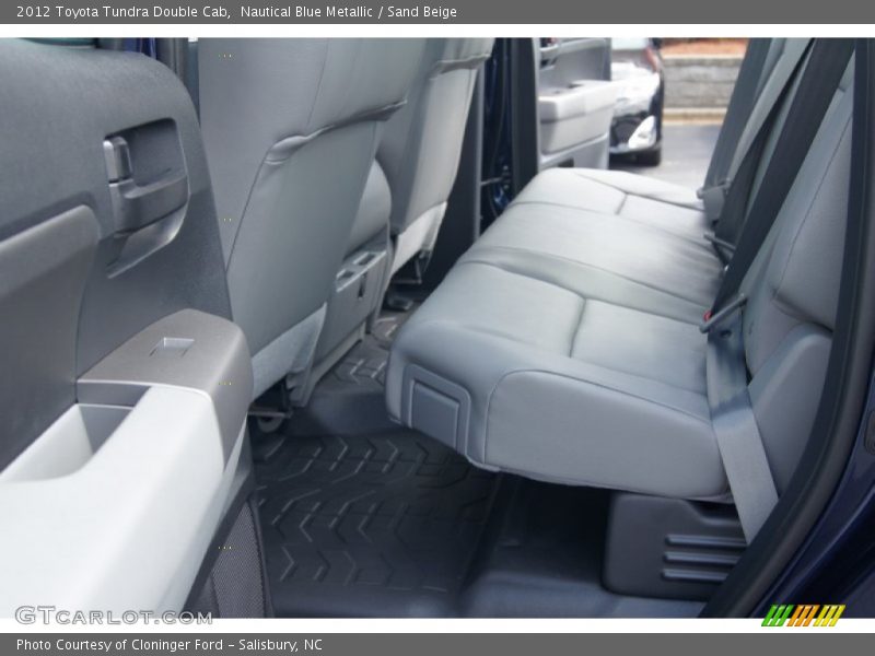 Nautical Blue Metallic / Sand Beige 2012 Toyota Tundra Double Cab