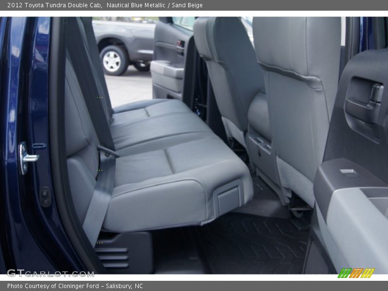 Nautical Blue Metallic / Sand Beige 2012 Toyota Tundra Double Cab