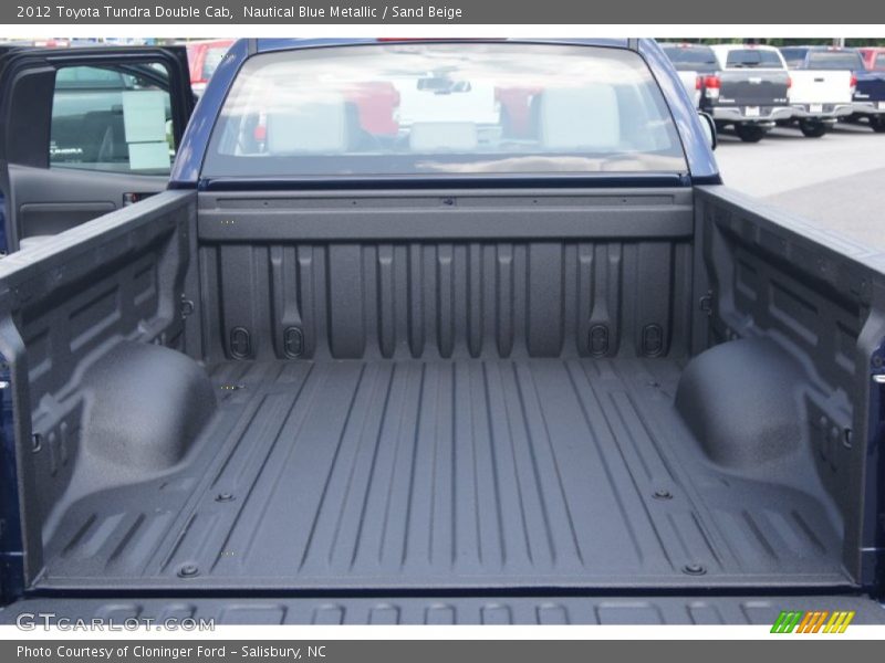 Nautical Blue Metallic / Sand Beige 2012 Toyota Tundra Double Cab