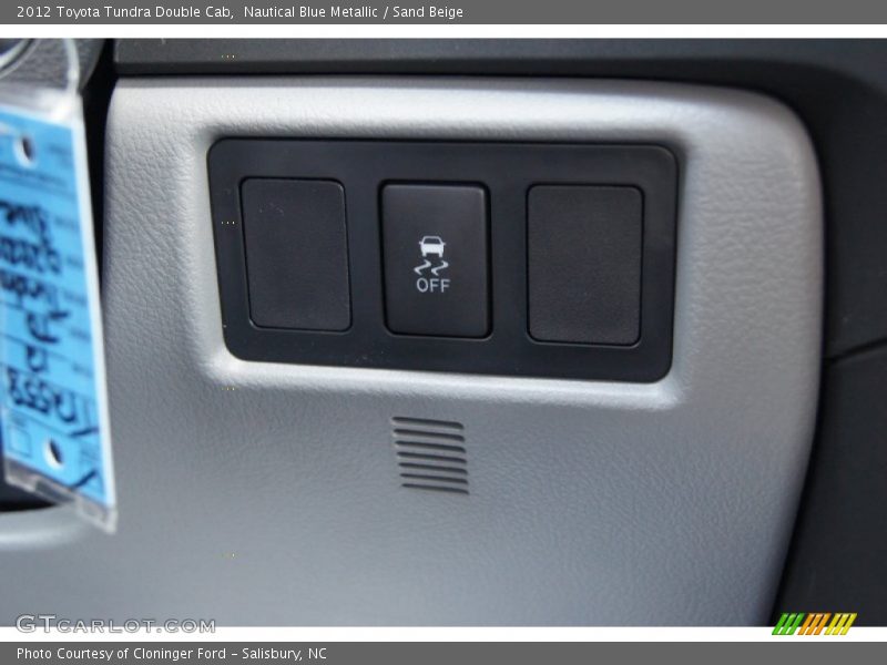 Nautical Blue Metallic / Sand Beige 2012 Toyota Tundra Double Cab