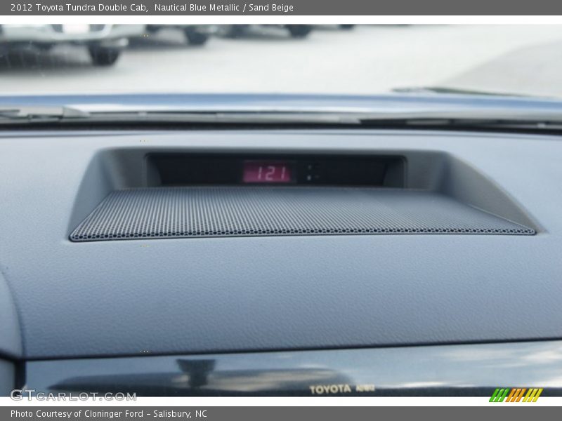 Nautical Blue Metallic / Sand Beige 2012 Toyota Tundra Double Cab