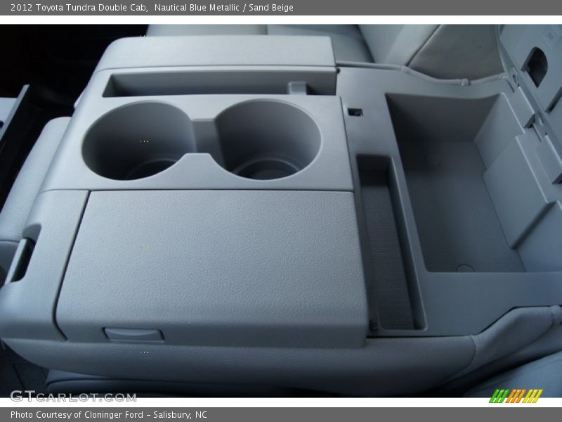 Nautical Blue Metallic / Sand Beige 2012 Toyota Tundra Double Cab